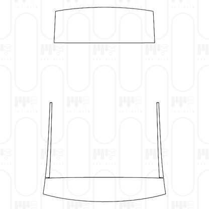 PPF prédécoupé Mercedes-Benz GLE SUV AMG GLE 53 2026