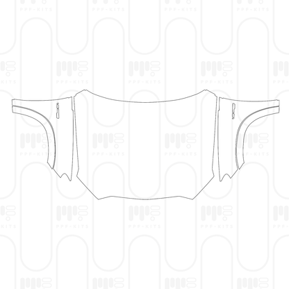 PPF prédécoupé Mercedes-Benz GLE SUV AMG GLE 63 S 2026