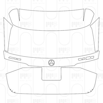 PPF prédécoupé Mercedes-Benz GLE SUV AMG GLE 63 S 2026