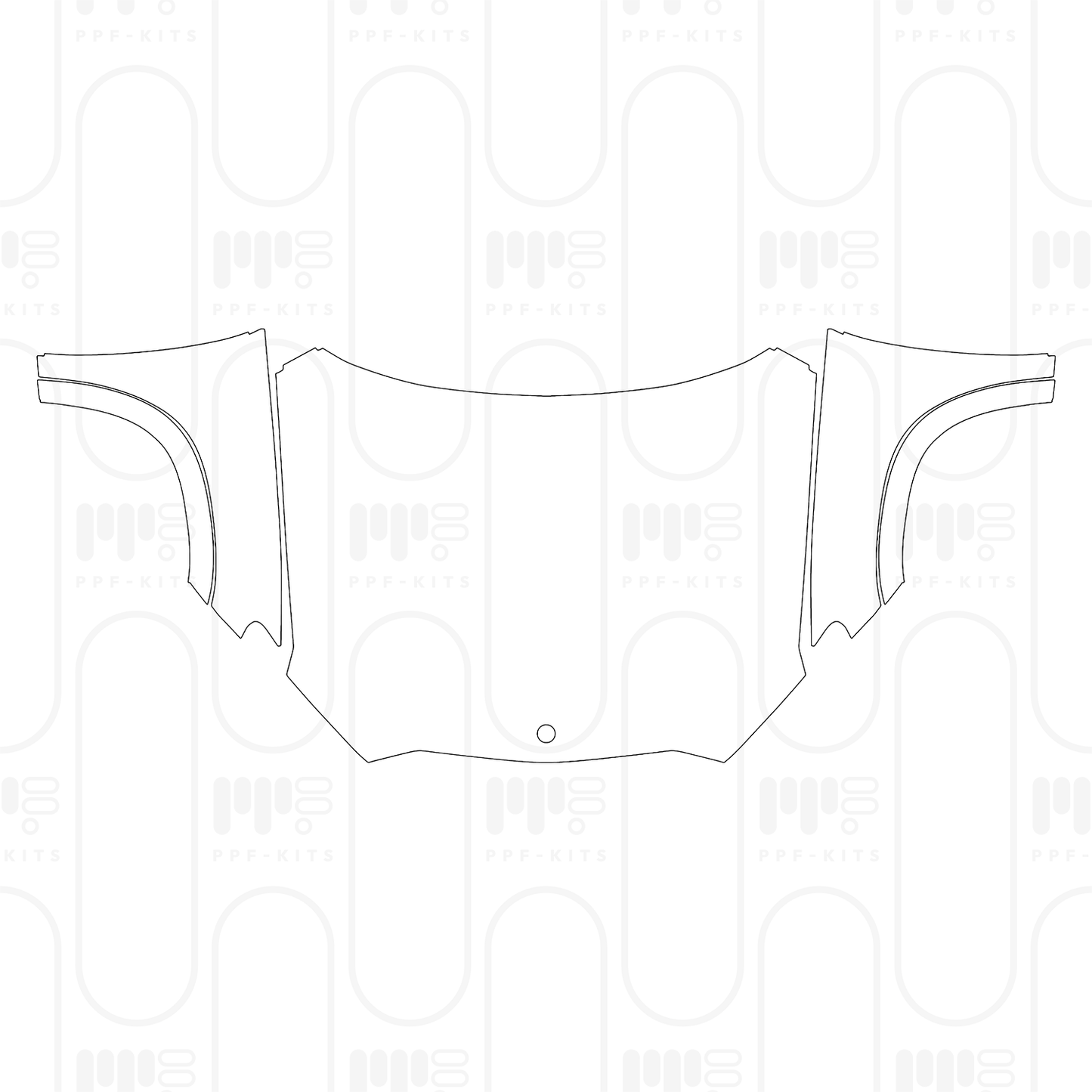 PPF prédécoupé Mercedes-Benz GLE SUV AMG line 2026