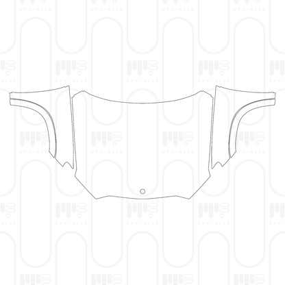 PPF prédécoupé Mercedes-Benz GLE SUV AMG line 2026