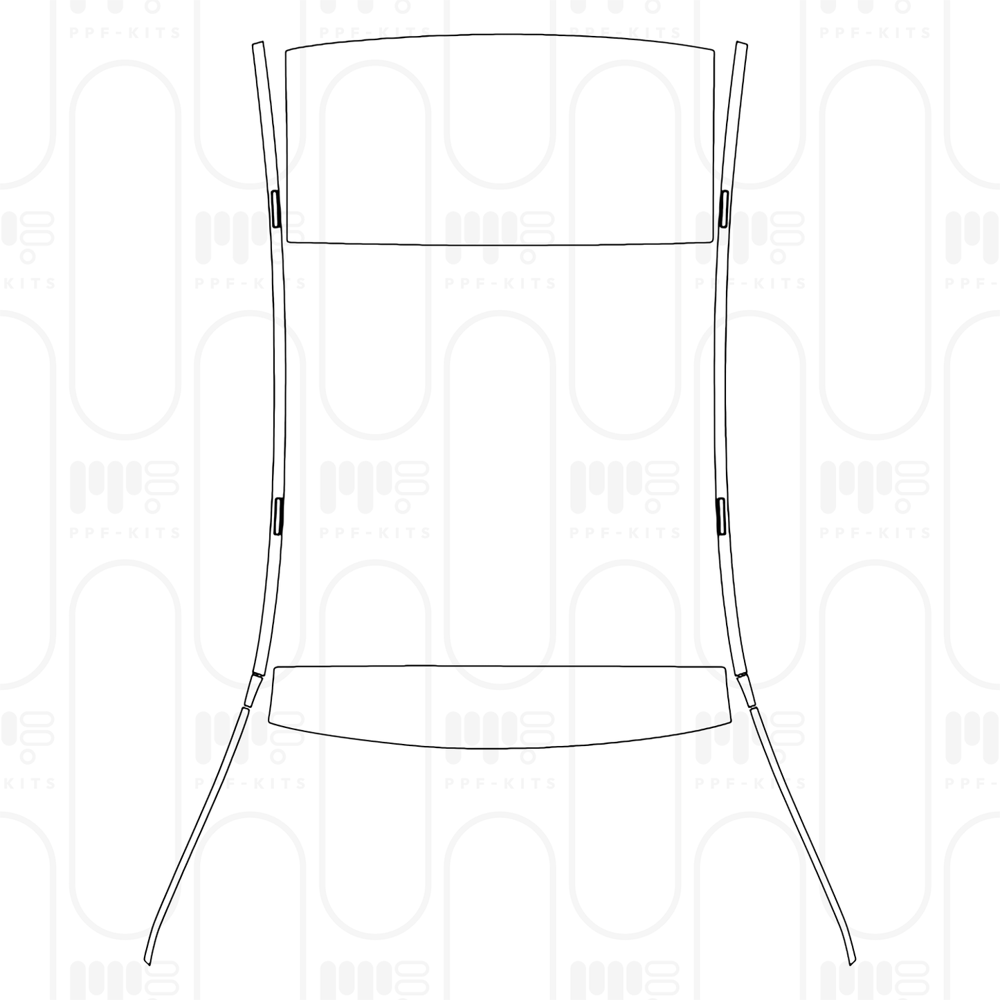 PPF prédécoupé Mercedes-Benz GLE Coupe AMG GLE 53 2026