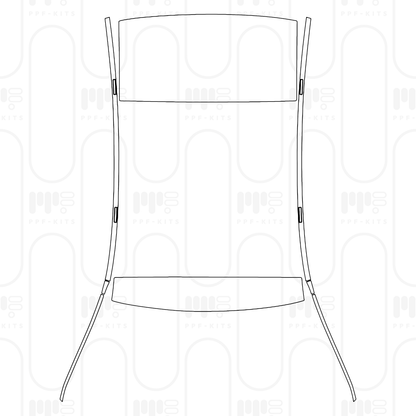 PPF prédécoupé Mercedes-Benz GLE Coupe AMG GLE 53 2026