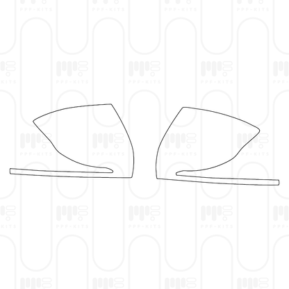 PPF prédécoupé Mercedes-Benz GLE Coupe AMG GLE 53 2026