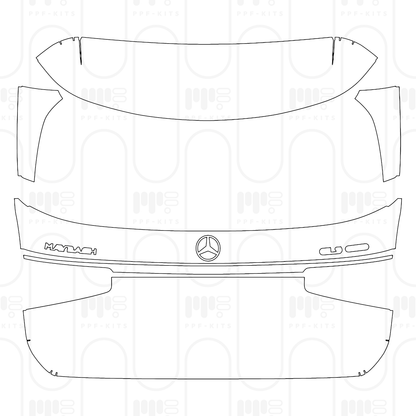 PPF prédécoupé Mercedes-Benz Maybach GLS 2026