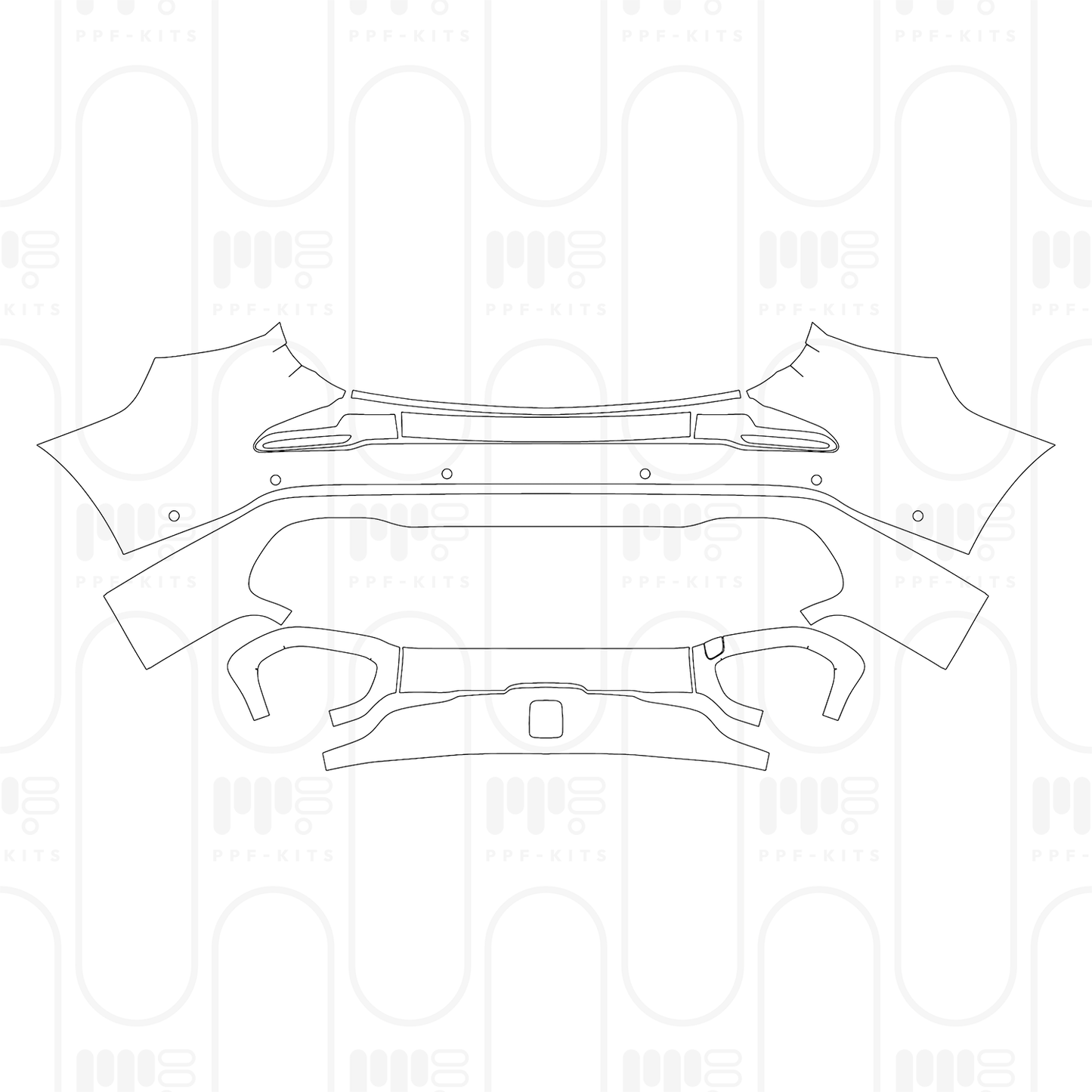 PPF prédécoupé Mercedes-Benz Maybach GLS 2026