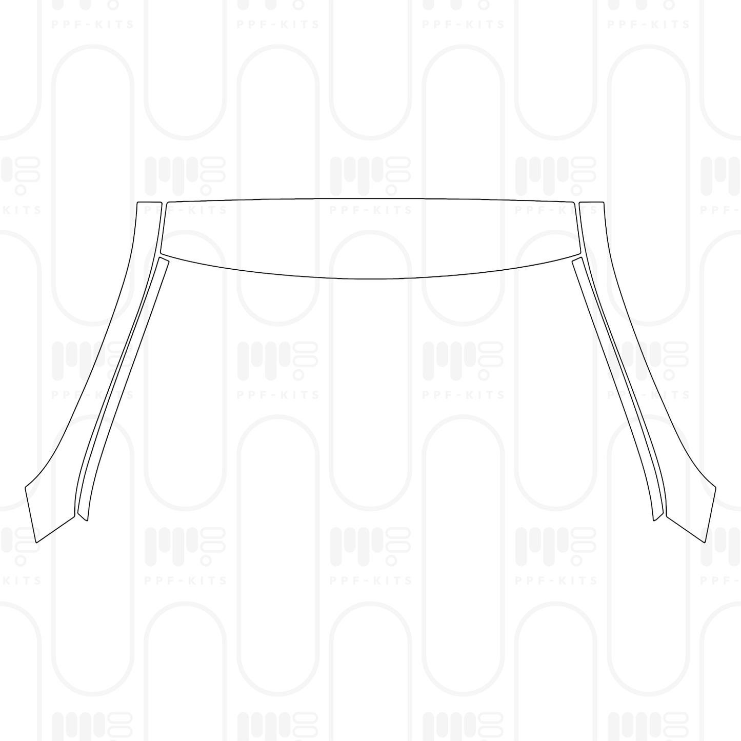 PPF prédécoupé Mercedes-Benz GLS Base 2026