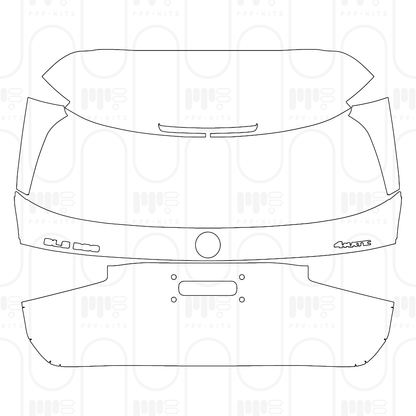 PPF prédécoupé Mercedes-Benz GLS Base 2026