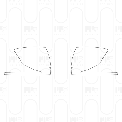 PPF prédécoupé Mercedes-Benz GLS Base 2026