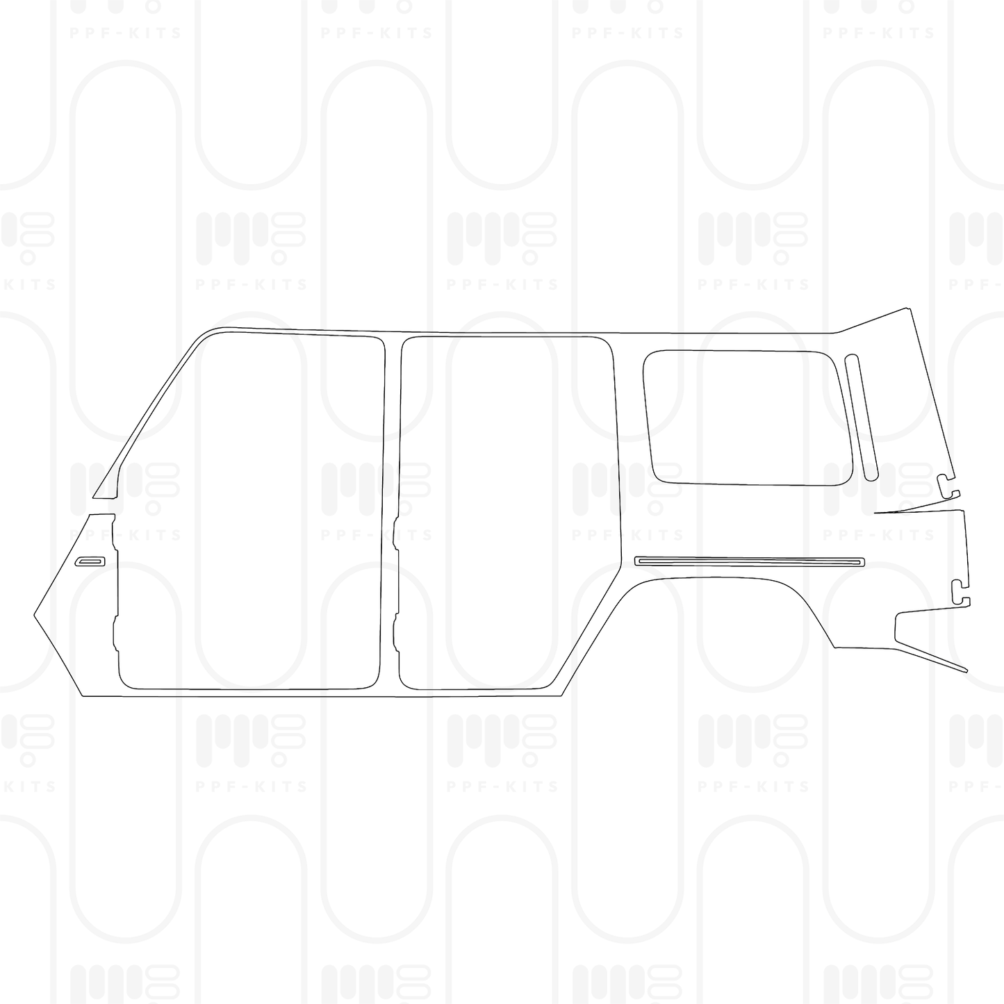 PPF prédécoupé Mercedes-Benz G Class G 580 with EQ-Technology AMG Line 2026
