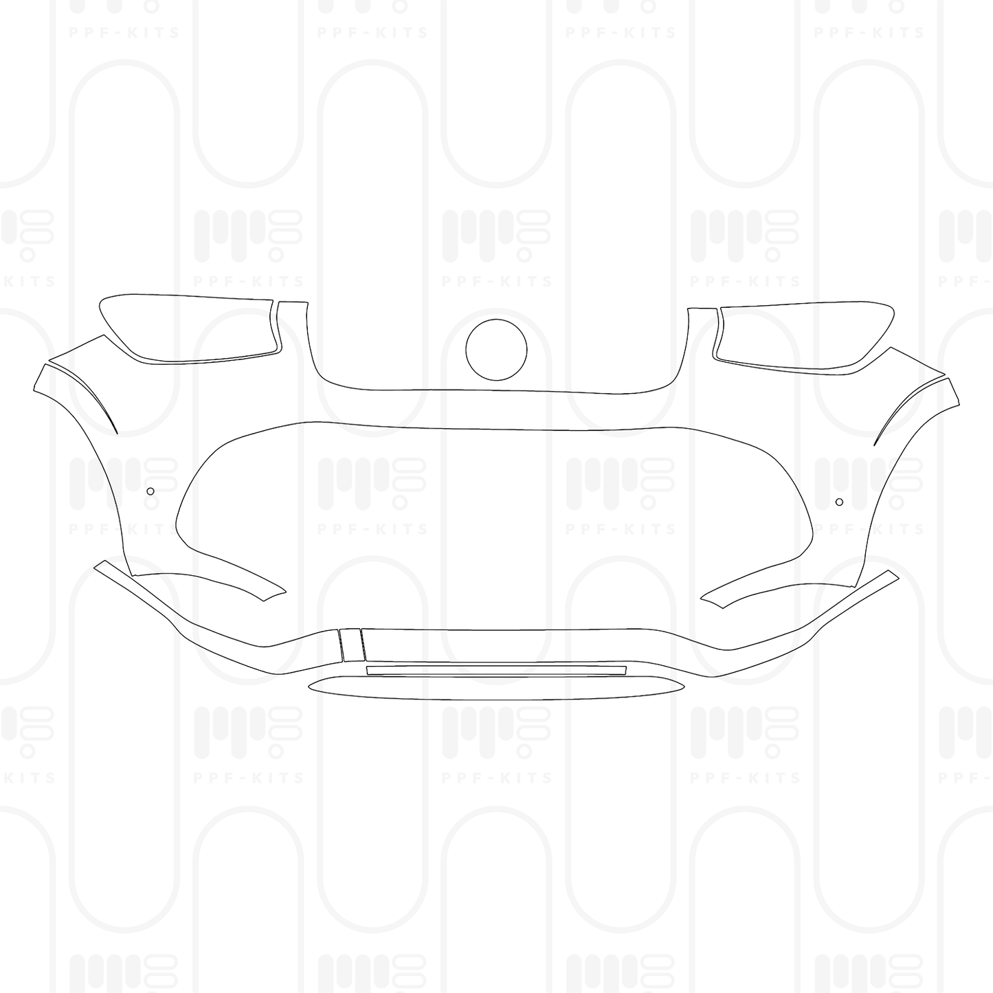 PPF prédécoupé Mercedes-Benz GLS AMG GLS 63 2026