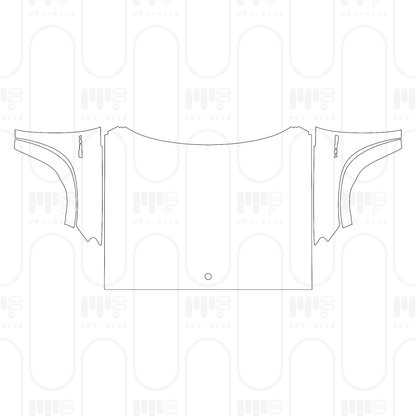 PPF prédécoupé Mercedes-Benz GLS AMG GLS 63 2026