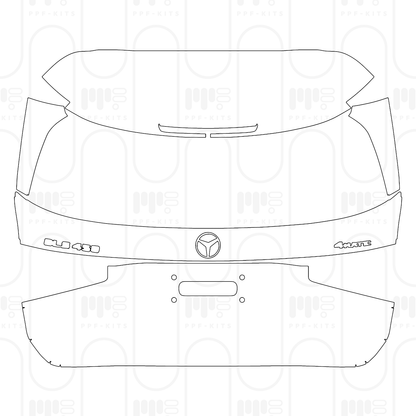 PPF prédécoupé Mercedes-Benz GLS Base 2026
