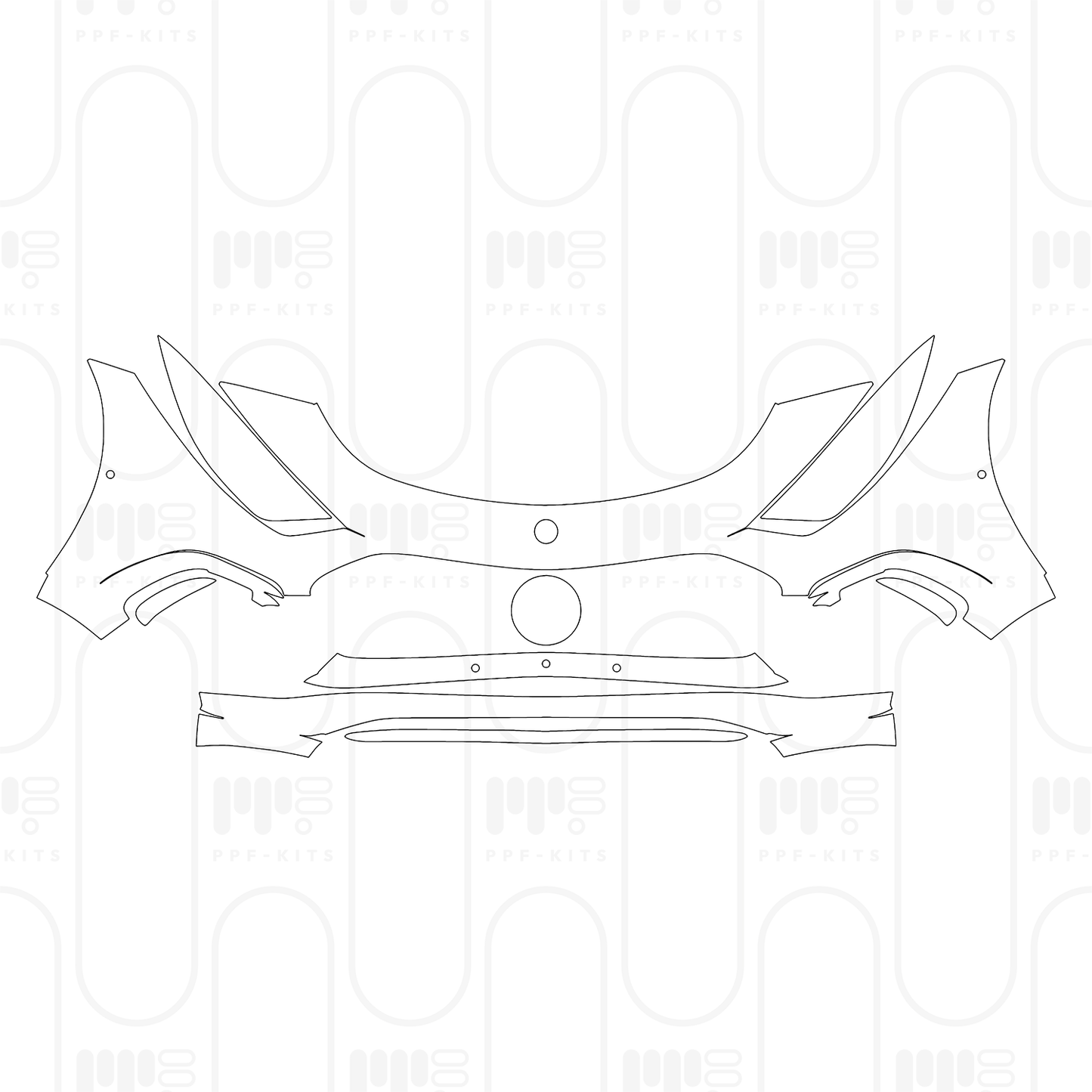 PPF prédécoupé Mercedes-Benz SL AMG SL43 2026