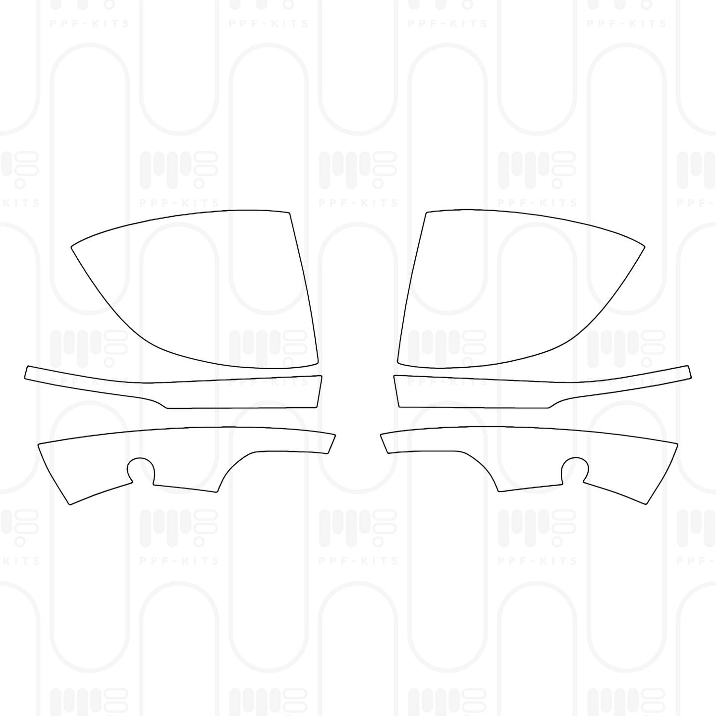 PPF prédécoupé Mercedes-Benz SL AMG SL55 2026