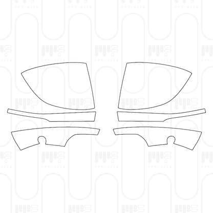 PPF prédécoupé Mercedes-Benz SL AMG SL55 2026