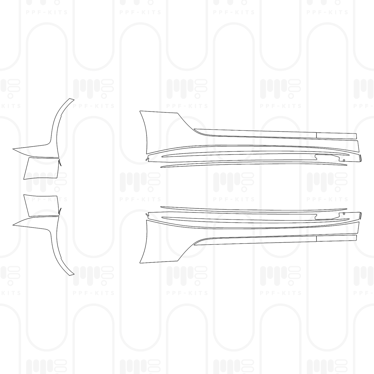 PPF prédécoupé Mercedes-Benz SL AMG SL43 2026