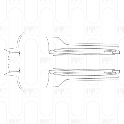 PPF prédécoupé Mercedes-Benz SL AMG SL43 2026