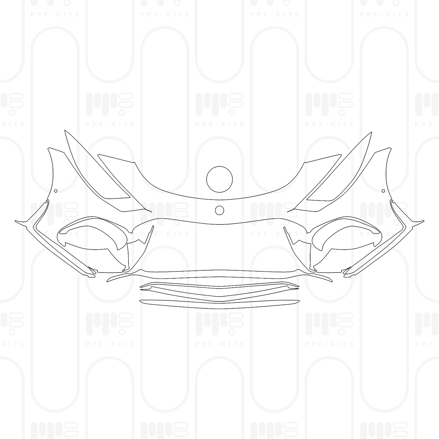 PPF prédécoupé Mercedes-Benz SL AMG SL55 2026