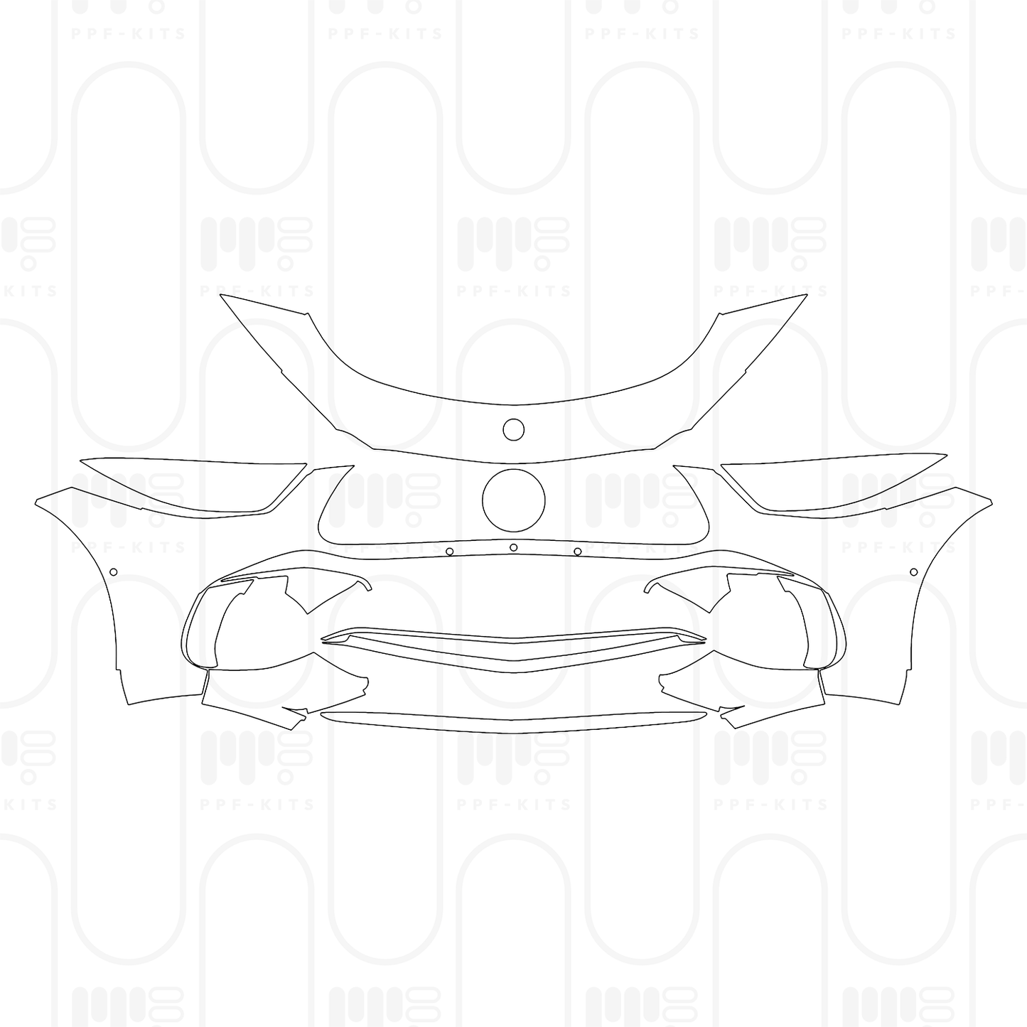 PPF prédécoupé Mercedes-Benz SL AMG SL55 2026