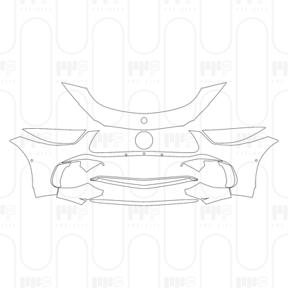 PPF prédécoupé Mercedes-Benz SL AMG SL55 2026