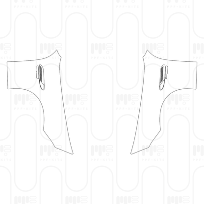 PPF prédécoupé Mercedes-Benz SL AMG SL55 2026