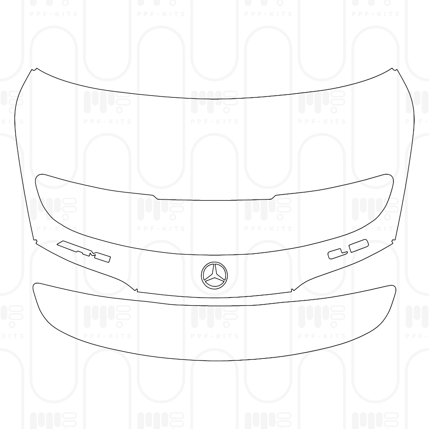 PPF prédécoupé Mercedes-Benz SL AMG SL55 2026