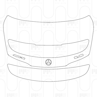 PPF prédécoupé Mercedes-Benz SL AMG SL55 2026