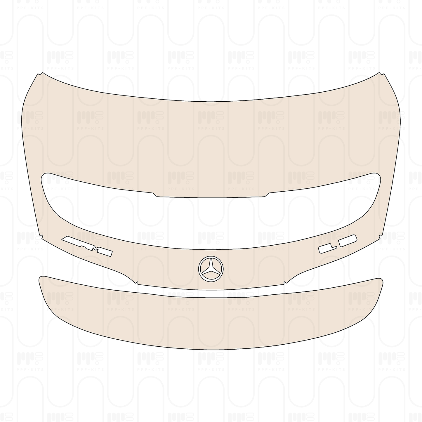 PPF prédécoupé Mercedes-Benz SL AMG SL55 2026