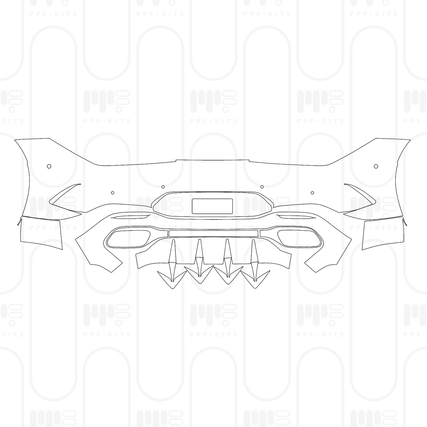 PPF prédécoupé Mercedes-Benz SL AMG SL55 2026