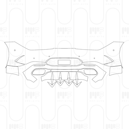 PPF prédécoupé Mercedes-Benz SL AMG SL55 2026