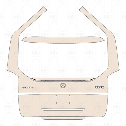 PPF prédécoupé Mercedes-Benz V Class Extended Wheelbase Base 2026