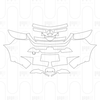 PPF prédécoupé Mercedes-Benz Sprinter eSprinter 177'' Wheelbase High Roof 2026