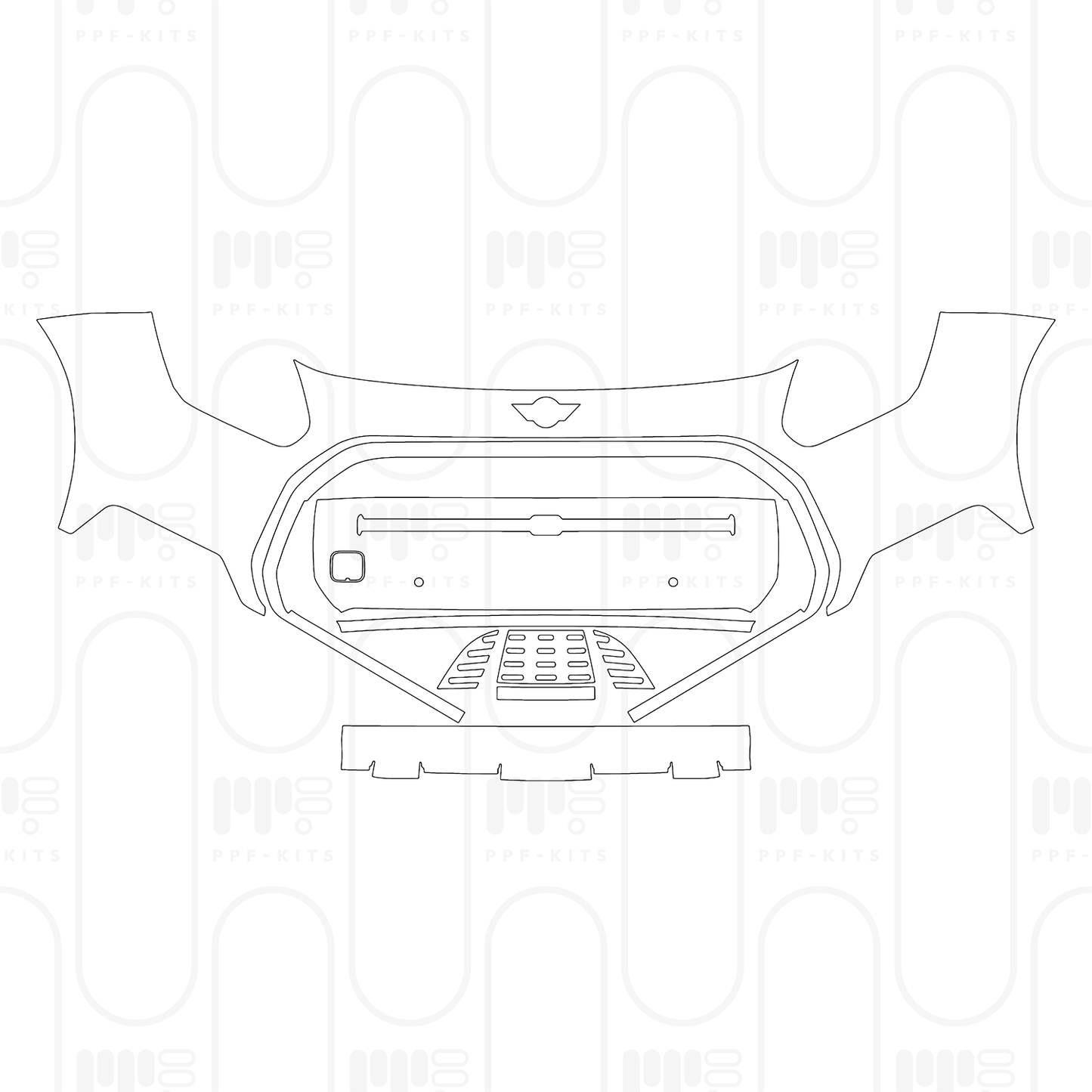 PPF prédécoupé MINI Countryman C Classic 2026