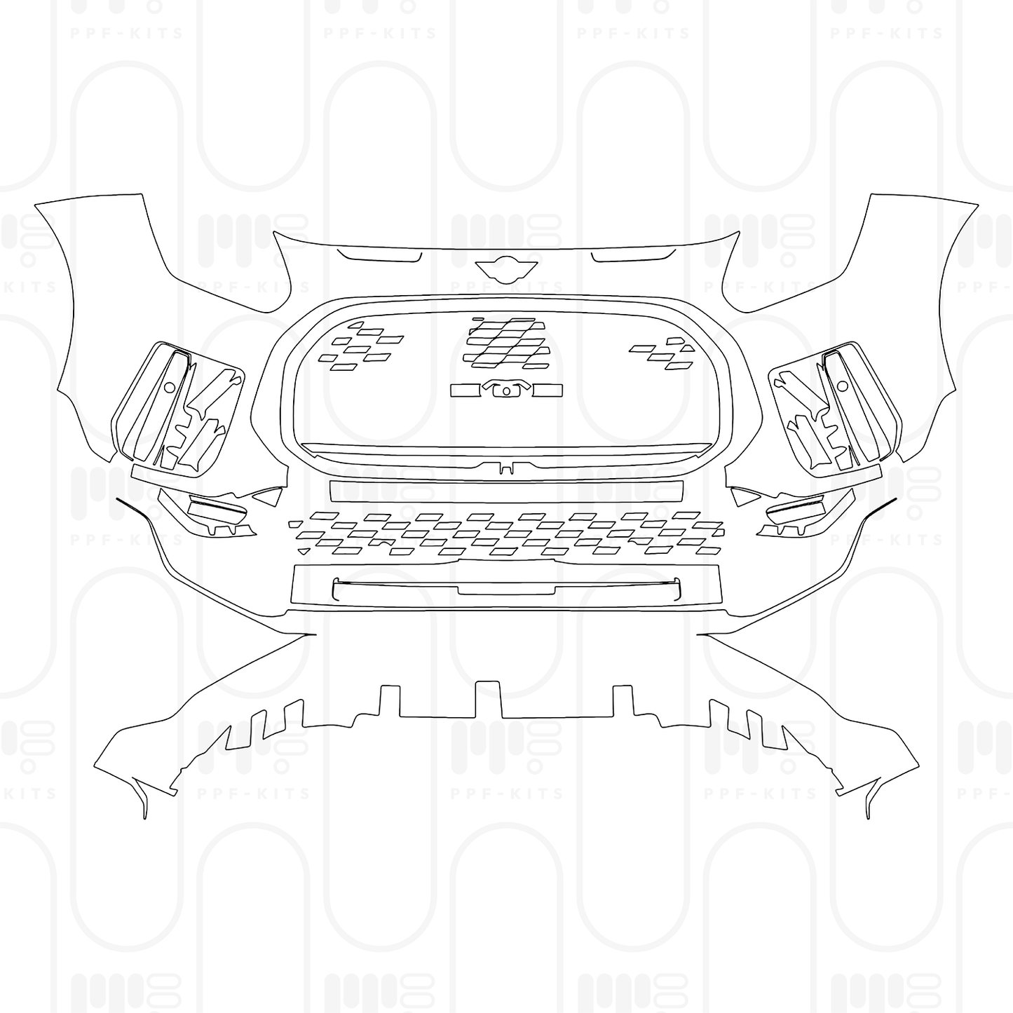 PPF prédécoupé MINI Countryman C Sport 2026