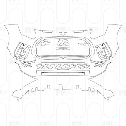 PPF prédécoupé MINI Countryman C Sport 2026