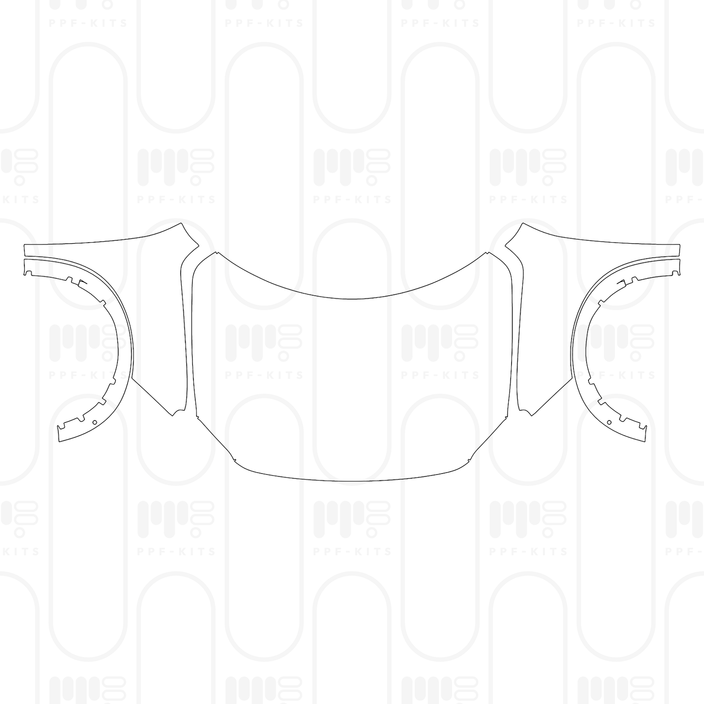 PPF prédécoupé MINI Countryman C Sport 2026