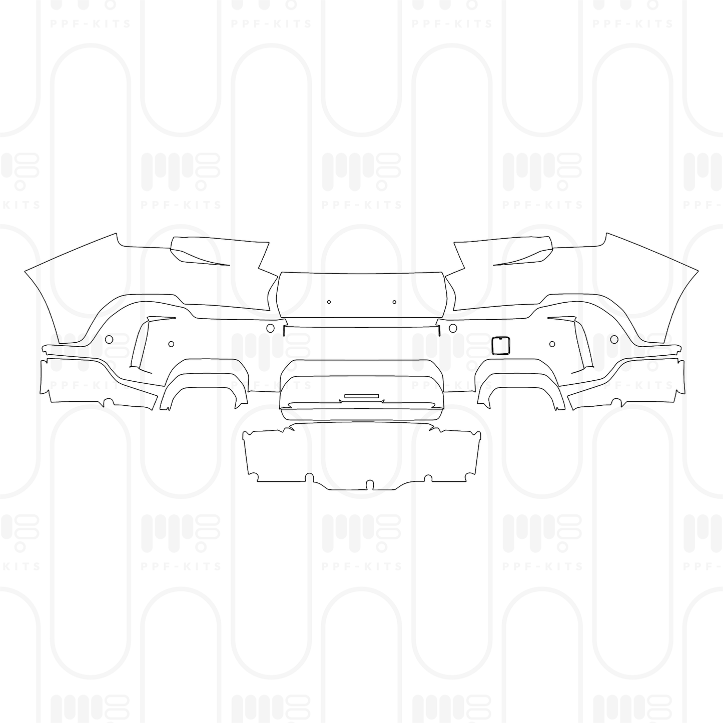PPF prédécoupé MINI Countryman C Sport 2026