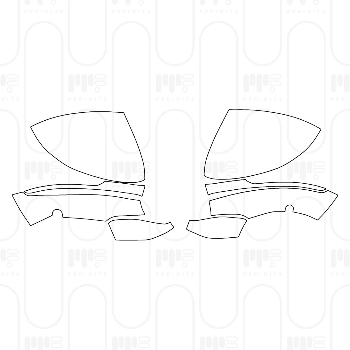 PPF prédécoupé MG Cyberster (EU) 2026