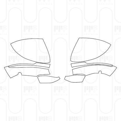 PPF prédécoupé MG Cyberster (EU) 2026