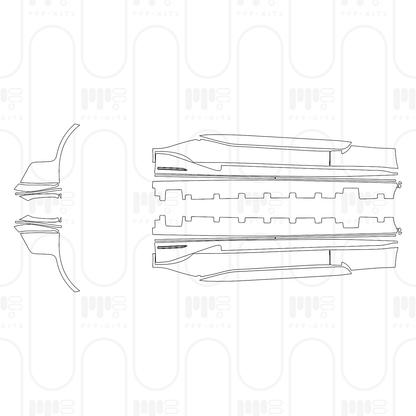 PPF prédécoupé MG Cyberster (EU) 2026
