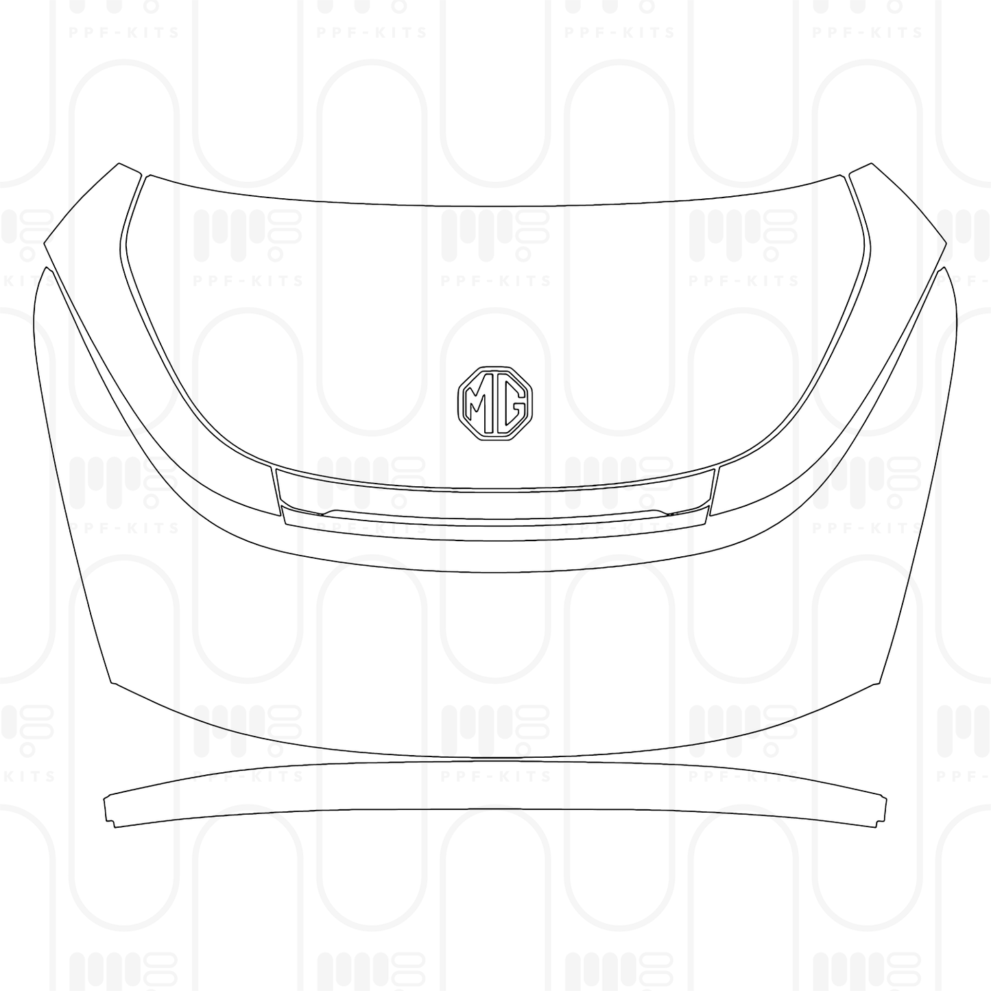 PPF prédécoupé MG Cyberster (CN) 2026