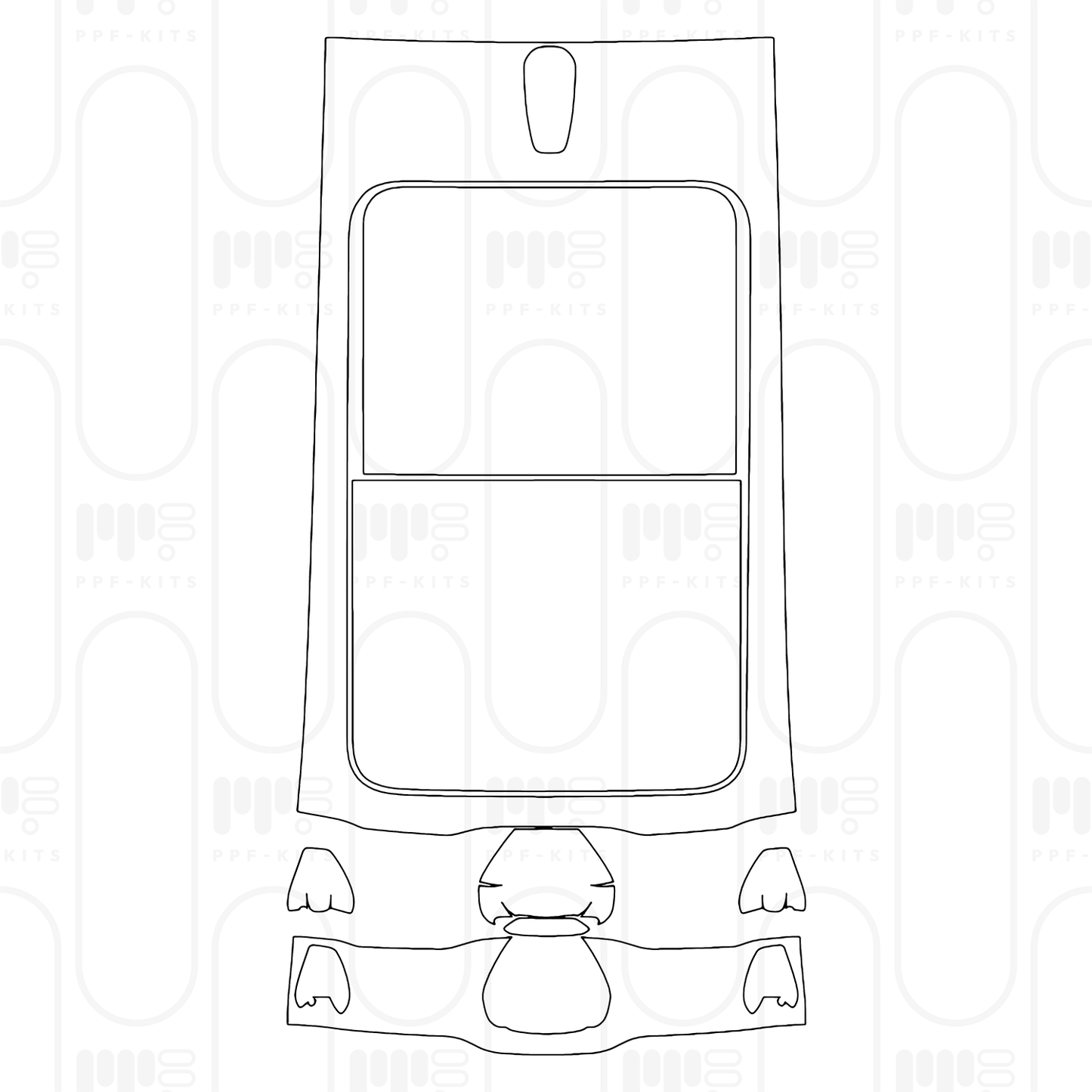 PPF prédécoupé NIO ES6 2026