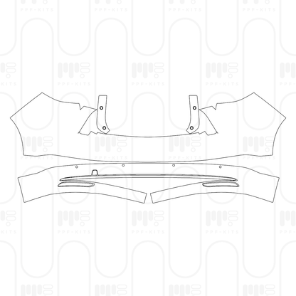 PPF prédécoupé NIO ES6 2026