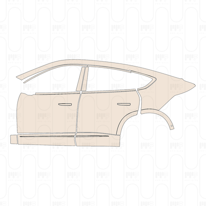 PPF prédécoupé NIO EC7 2026