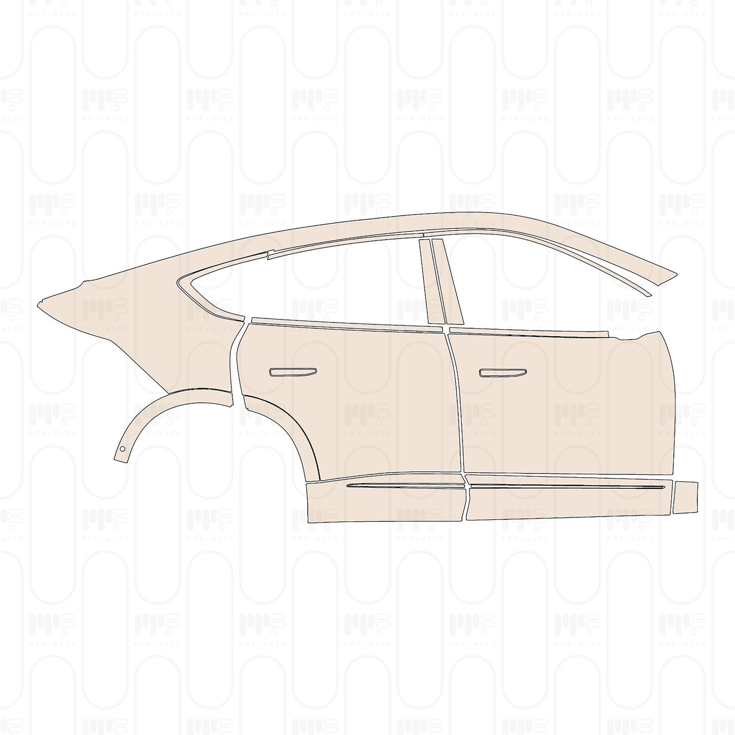 PPF prédécoupé NIO EC7 2026