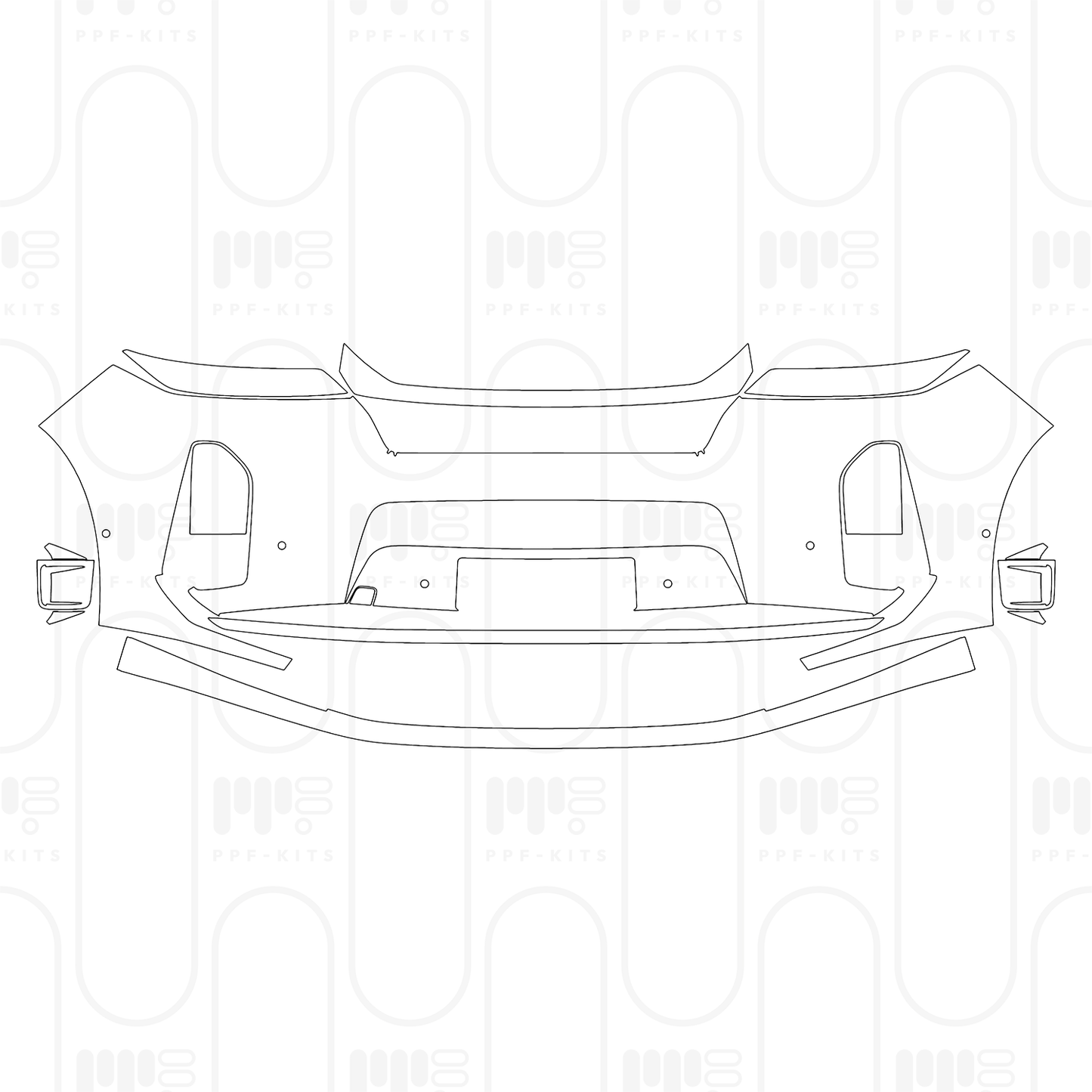 PPF prédécoupé NIO ES8 2026