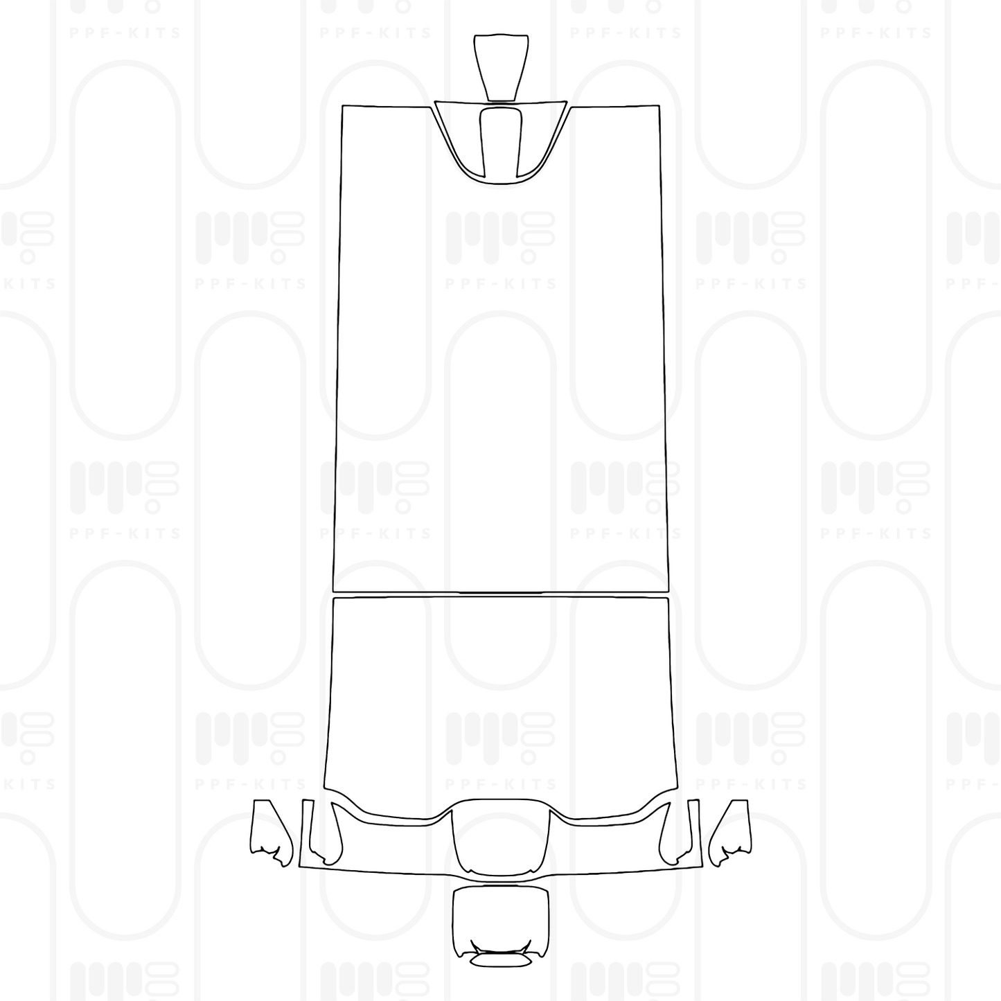 PPF prédécoupé NIO ES8 2026