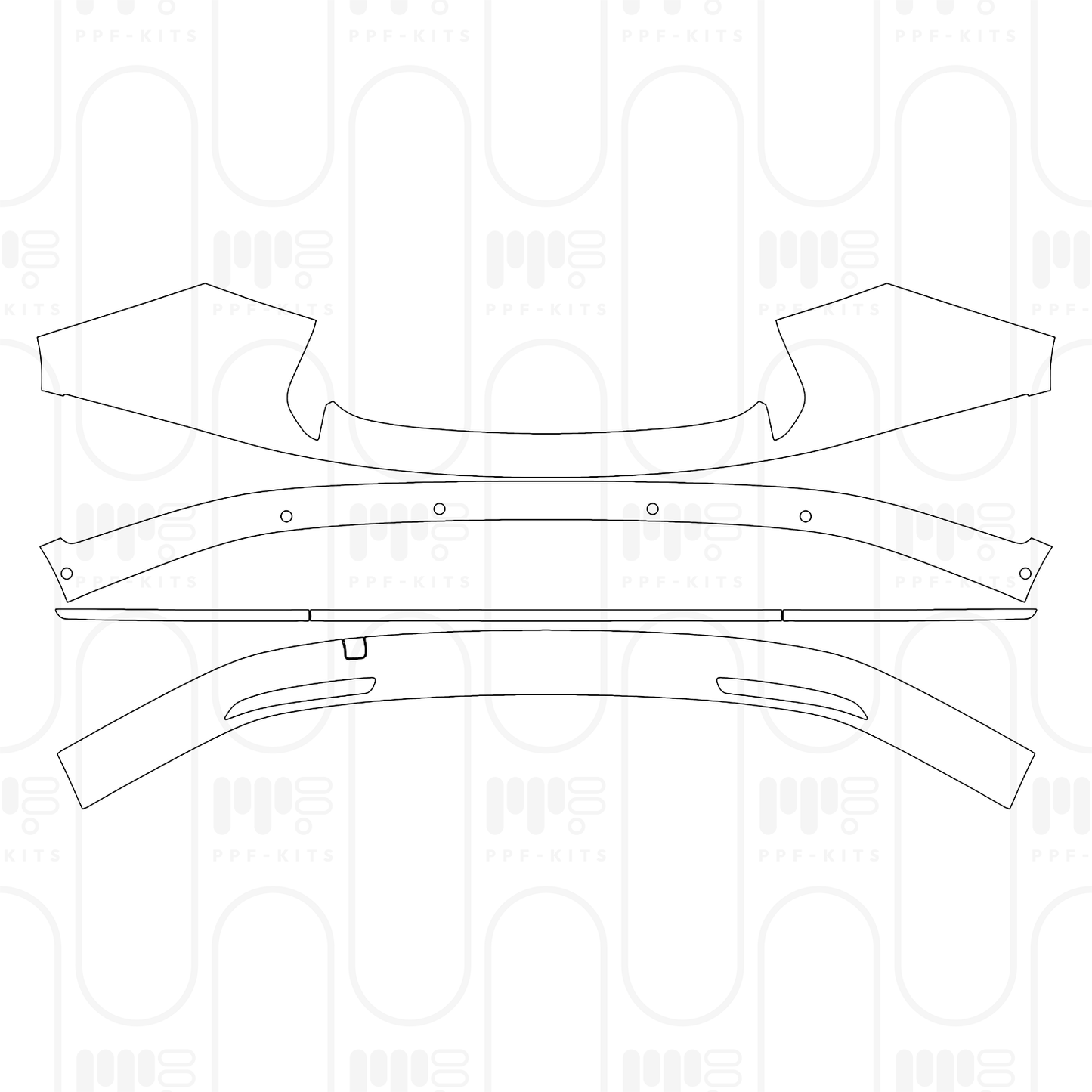 PPF prédécoupé NIO ES8 2026