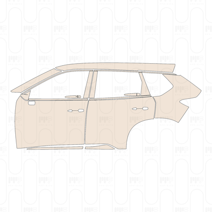PPF prédécoupé Nissan Rogue SL 2026